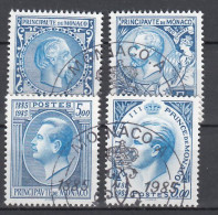 Monaco Mi 1727,1730 Postzegeljubileum  Gestempeld - Used Stamps