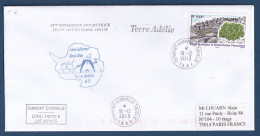 TAAF - Lettre Officielle - YT N° 648 - Flore - Algue - 2013 - Lettres & Documents