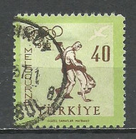 Turkey; 1956 Melbourne Olympic Games - Used Stamps