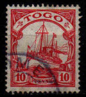 Togo   - 1909 - Tb Avec Filgrane - N° 21 - Oblit - Used - Gebruikt