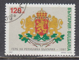 Bulgaria 1997 - Coat Of Arms Of The Republic Of Bulgaria, Mi-nr. 4319, Used - Gebruikt