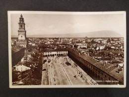 [7] Vigevano - Panorama E Piazza Ducale. Piccolo Formato, Viaggiata, 1937 - Vigevano