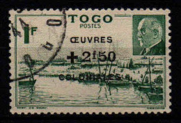 Togo   - 1944 -  Pétain Surch   - N° 227 - Oblit - Used - Used Stamps