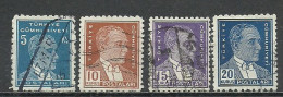 Turkey; 1950 5th Ataturk Issue Stamps - Gebraucht