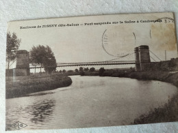 CENDRECOURT Environ De JUSSEY    Pont Suspendu Sur La Saône - Jussey