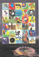 GB London 2009/2011 OLYMPIC Composite Smilers Sheet -  Block Of 30 Stamps - See Scan - Unused Stamps