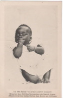 GHANA  Un Bébé Baptisé  "In Articulo Mortis "  ( Pointe En Bas Plié ) - Ghana - Gold Coast
