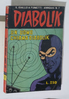 37642 DIABOLIK - A. XIII Nr 7 - Un Uomo Chiama Diabolik - Diabolik