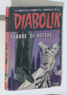 37648 DIABOLIK - A. XIII Nr 15 - Febbre Di Potere - Diabolik