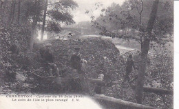 CHARENTON CYCLONE DU 16 JUIN 1908 LE COIN DE L'ILE LE PLUS RAVAGE ,PLAN ANIME   REF 79874 - Catastrophes