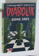 37653 DIABOLIK - A. XIII Nr 22 - Doppio Gioco - Diabolik