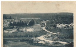 Roybon : Vue D'ensemble Vers La Gare Et L'usine (Combier Imprimeur Macon, CIM) - Roybon