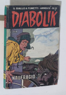 37664 DIABOLIK - A. XIV Nr 13 - Naufragio - Diabolik