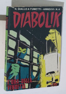 37695 DIABOLIK - A. XVI Nr 4 - L'ora Della Vendetta - Diabolik