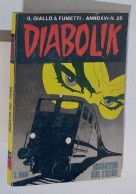 37713 DIABOLIK - A. XVI Nr 25 - Incontro Sul Treno - Diabolik