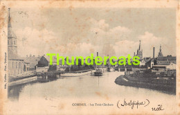 CPA COMINES LES TROIS CLOCHERS  - Comines-Warneton - Komen-Waasten