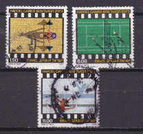 ISRAEL, 1979, Used Stamp(s), Without Tab, Hapoel Games, SG753-755, Scannr. 17494, - Gebraucht (ohne Tabs)