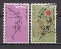 ISRAEL, 1964, Used Stamp(s), Without Tab, Olympic Games,  SG Number 278-281,  Scannumber 17366 (2 Values) - Used Stamps (without Tabs)