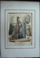 Journal Des Demoiselles 1876 - Gravure D'époque XIXème ( Déstockage Pas Cher) Réf; B 03 - Voor 1900