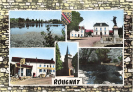 23 Rougnat L'etang  La Mairie Le Cher L'eglise - Andere & Zonder Classificatie