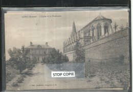 08-2023 - AIR150/1388 - SOMME - 80 - LONG Près AILLY LE HAUT CLOCHER -600 Hab - L'église Et Le Presbytère - Ailly Le Haut Clocher