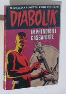 44057 DIABOLIK - A. XVII Nr 15 - Imprendibile Cassaforte - Diabolik