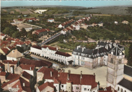 70 - CHAMPLITTE -Le Clocher, Le Château Et La Route De Langres - Vue Aérienne - (CPSM 10,5X15) - Champlitte