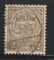 LUXEMBOURG  57  // YVERT 90  // 1907-19 - 1907-24 Abzeichen