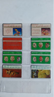 8 Cartes - 8 Kaarten - 8 Cards - Taiwan (Formose)