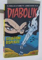 44088 DIABOLIK - A. XXVIII Nr 4 - Situazioni Disperate - Diabolik