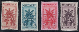 MARTINIQUE - TAXE - SERIE N°23 A 26 - NEUF SANS TRACE DE CHARNIERE - COTE 12€. - Timbres-taxe