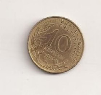 France 10 Centimes 1973 Cent Cents Centimes V2 - Otros & Sin Clasificación