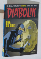 44118 DIABOLIK - A. XLIX Nr 10 - Una Su Dieci - Diabolik