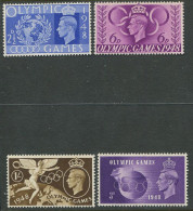 United Kingdom:Unused Stamps Serie London Olympic Games, 1948, MNH - Summer 1948: London