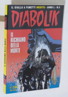 44123 DIABOLIK - A. L Nr 5 - Il Richiamo Della Morte - Diabolik