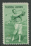 USA:Unused Stamp Golf Player Bobby Jones, 1981, MNH - Golf