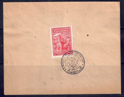 Jugoslawien 1945 - Befreiung Makedoniens, FDC Mit MiNr. 458 - FDC