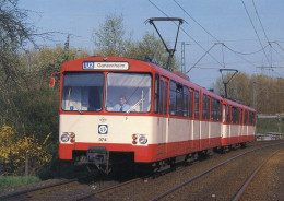 U-Bahn Frankfurt/Main,Triebwagen 374 In Bad Homburg,1988  Ungelaufen - Métro