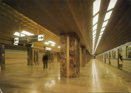 Metro Station Prag,1983  Gelaufen - Métro