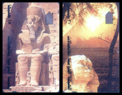 Egypt 2 Phonecards Used + FREE GIFT - Paisajes