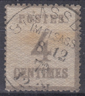 ALSACE LORRAINE : N° 3 CACHET ALLEMAND STRASBURG IM ELSASS - COTE 135 € - Used Stamps