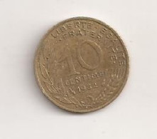 France 10 Centimes 1982 Cent Cents Centimes V2 - Other & Unclassified