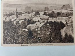 BEAURAING   PANORAMA  VUE SUR LE PENSIONAT - Beauraing