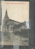 08-2023 - AIR150/1388 - SOMME - 80 - LONG Près AILLY LE HAUT CLOCHER -600 Hab - Légende Rouge - L'église - Ailly Le Haut Clocher