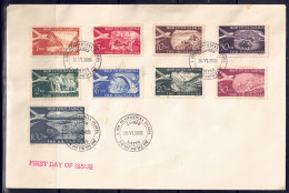 Jugoslawien 1951 - Flugpostmarken, FDC Mit MiNr. 644 - 652 - FDC