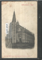 08-2023 - AIR150/1388 - SOMME - 80 - LONG Près AILLY LE HAUT CLOCHER -600 Hab - Légende Rouge - L'église - Ailly Le Haut Clocher