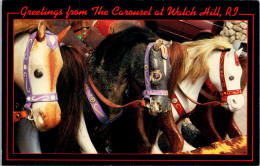 Rhode Island Watch Hill Greetings From The Carousel - Altri & Non Classificati