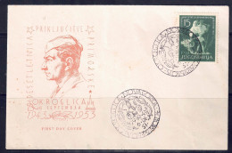 Jugoslawien 1953 - 10 Jahre Befreiungen, FDC Mit MiNr. 733 - FDC