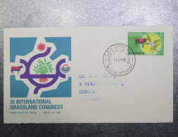 AUSTRALIA  First Day Cover Grassland Congress  1970   ~~L@@K~~ - Covers & Documents