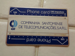 Sao Tome And Principe Phonecard 112K - San Tomé E Principe